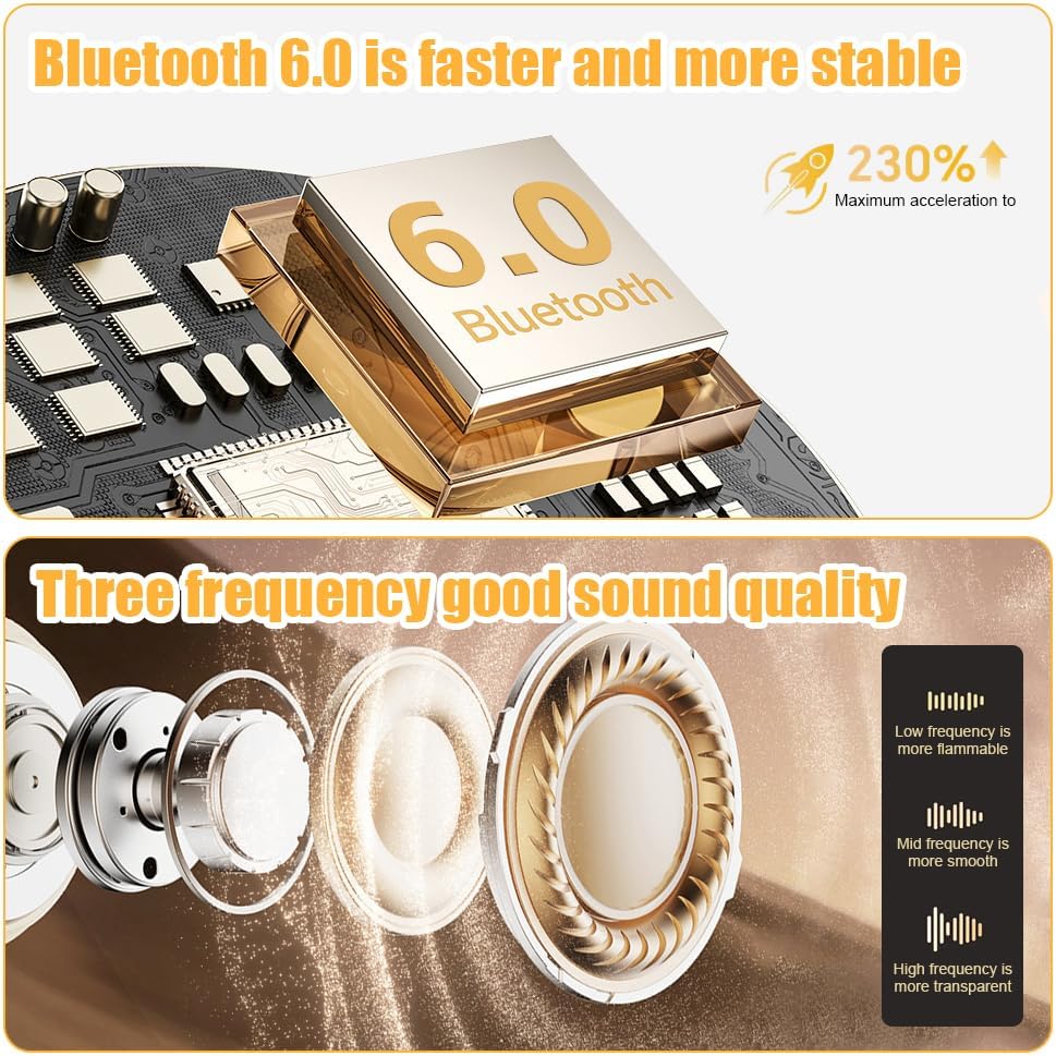 Mini Unsichtbare Kopfhörer Bluetooth Kabellos, Unsichtbare Kleine Schlaf Kopfhörer, In Ear Kleinste