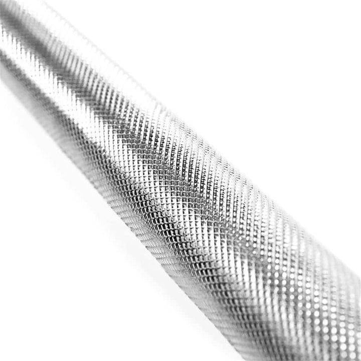 Spokey Unisex Lykos Stahl Combo Griffstück Curl Bar, Silber, 120 cm