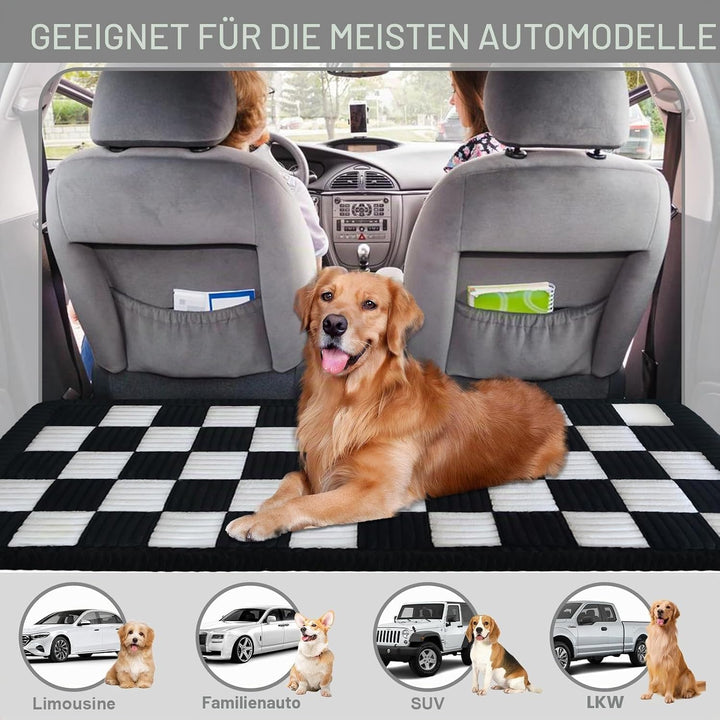 Hundeschutz Rückbank fürs Auto, 62×137 cm rutschfeste &amp; Kratzfeste Hundedecke Auto, Wasserdichter Rü