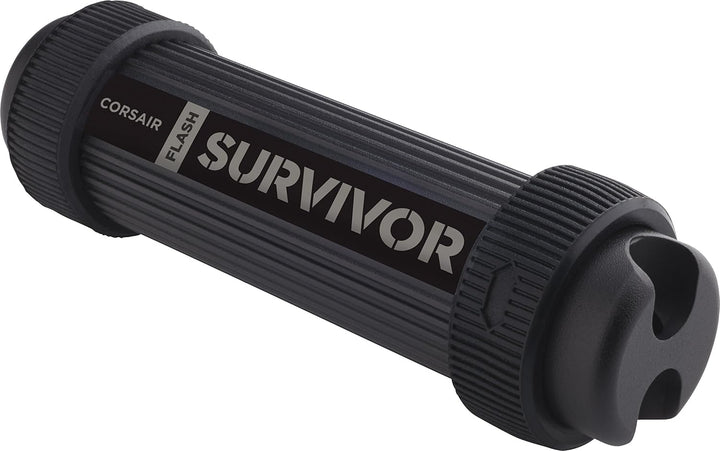 Corsair Flash Survivor Stealth v2 256GB USB-Speicherstick (USB 3.0, robust, wasserabweisend) schwarz
