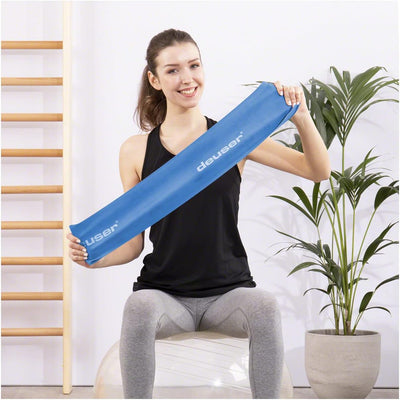 Deuser Band Therapie 20 M Aqua Fitnessband Einheitsgrösse blau, Einheitsgrösse blau