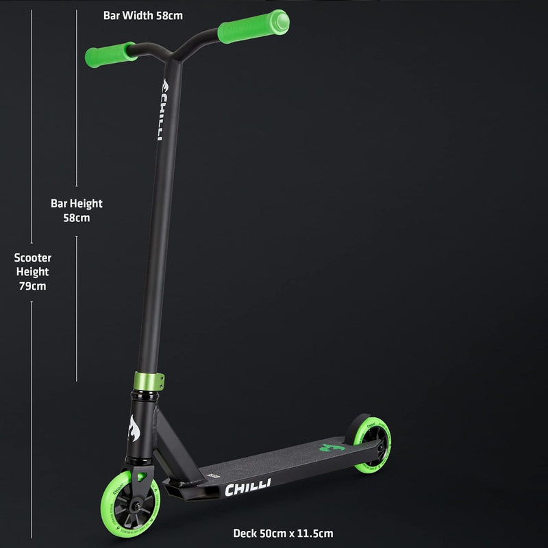 Chilli Pro Scooter Base Scooter 79 cm grün, 79 cm grün