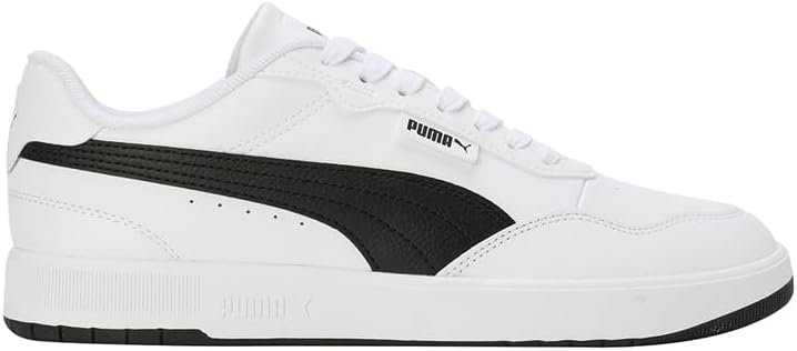 PUMA Unisex Court Ultra LiteSneaker 44.5 EU Puma Schwarz Weiss, 44.5 EU Puma Schwarz Weiß