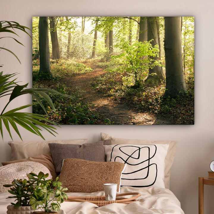 MuchoWow© Bilder Gross 120x80 cm XXL Wohnzimmer Deko Modern Wandbild Foto auf Leinwand Bild Schlafzi