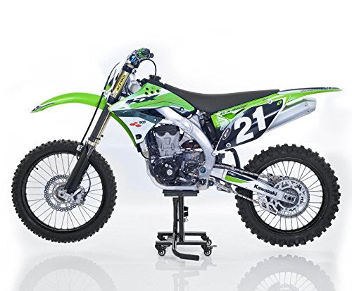 ConStands - Motocross-Ständer für Kawasaki KX 250/450 F, KX 85/100/ 125 F mit Rollen Mover Enduro Su