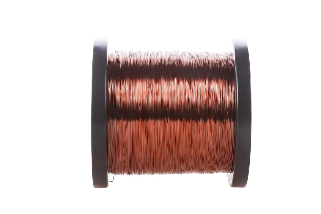 Kupferlackdraht W210 Ø 0,15 mm 1 kg, ca. 6000m - CU Lackdraht Grad 2 CUL Kupferdraht Gewicht 1 Kilog