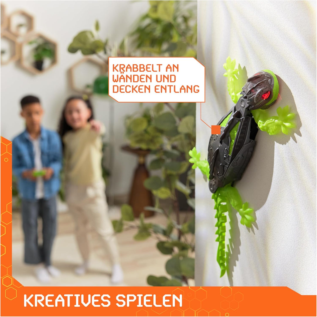 Hex Bots - Wall Crawler Gecko, ferngesteuerter Gecko, der an Wänden und Decken entlang krabbelt, mit