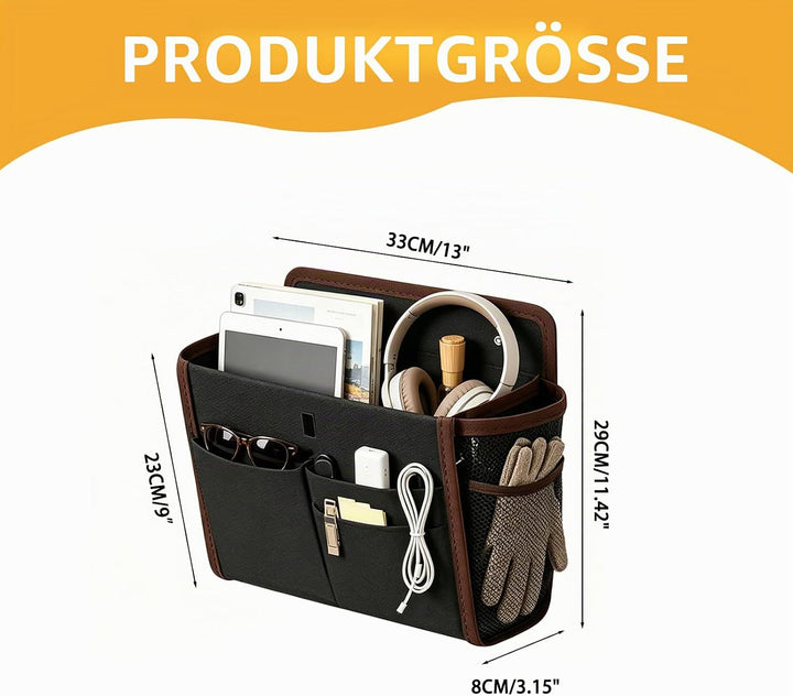 2 Stück Wohnmobil Organizer Hängend, Tür Organizer Selbstklebend, Faltbarer Hängeorganizer für Wohnw
