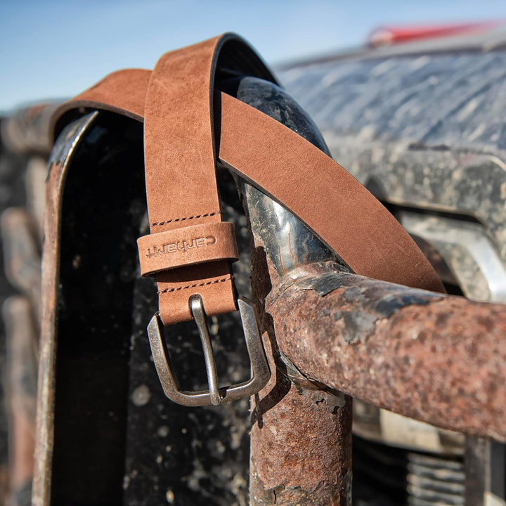Carhartt Logo Gürtel 2217 32 Sattelleder (Braun), 32 Sattelleder (Braun)