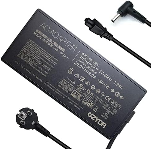 ADP-180TB H 180W 20V 9A Netzteil kompatibel mit ASUS ROG Zephyrus GA502DU GA502D GA502 GA502IU GA401