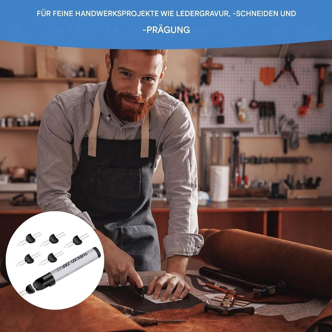 Elektrischer Heizstift, Holzbrennstift - Einstellbare Temperatur heisse Drahtstift - Lederhandwerksw