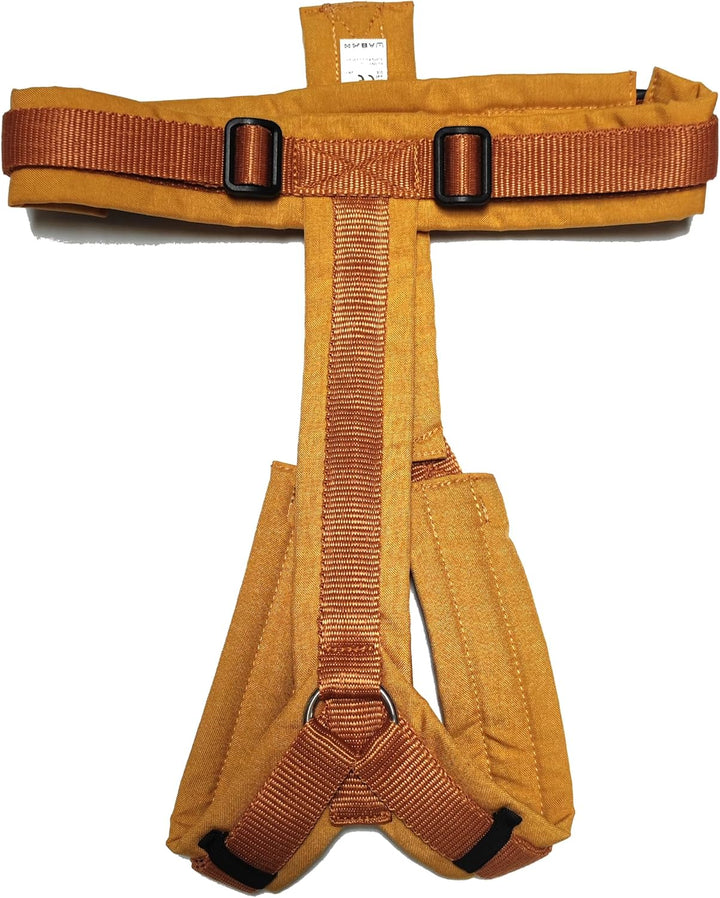 Anny-X Brustgeschirr Fun Goldglöckchen | Hundegeschirr Grösse M (Brustumfang 62-74 cm), M