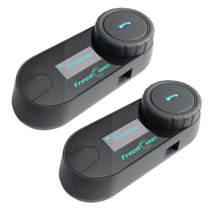 FreedConn TCOM-SC Motorrad Gegensprechanlage Headsets Motorradhelm Intercom Wasserdicht Wireless Int