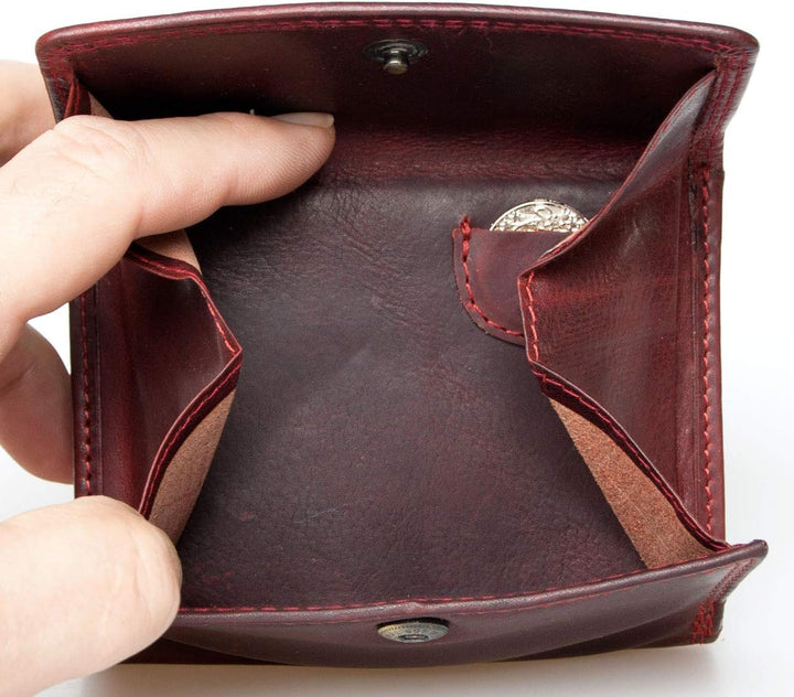 RFID braun Lederbrieftasche Bull Burry ganz aus starkem echtem Rindsleder