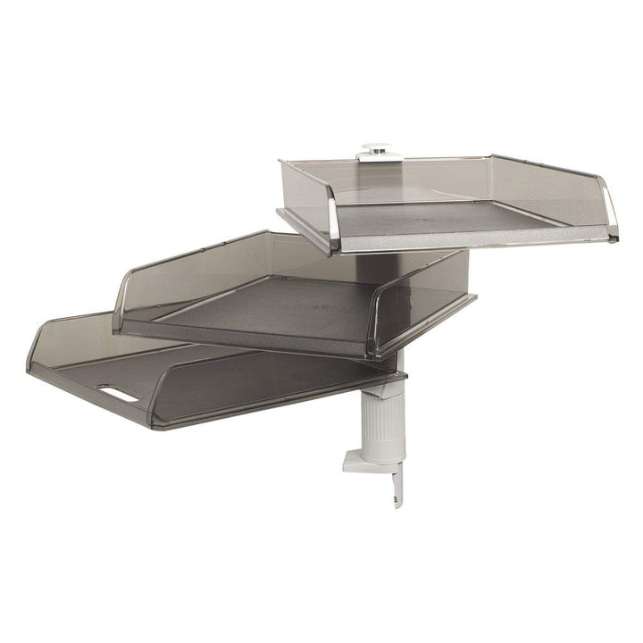 Exacompta 12027D 3er Pack Premium Briefablagen Combo Midi DIN A4 inklusive Schwenksäule. Ideale Brie