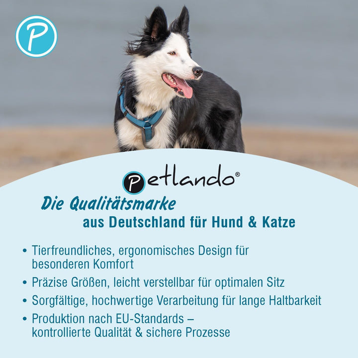 Petlando Hundegeschirr Magnetech Y-Comfort – Innovative Magnetschnalle, atmungsaktiv, mit Mesh gepol