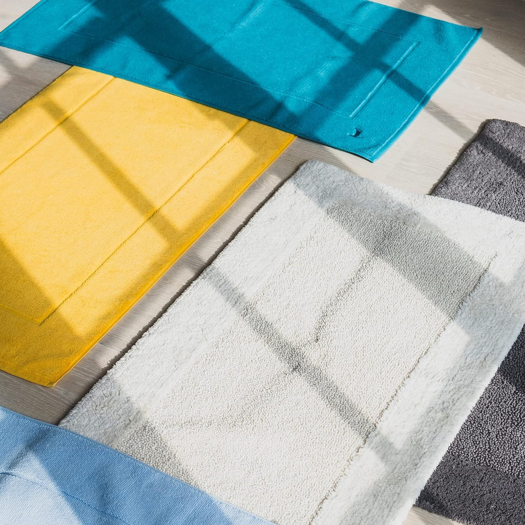 möve Superwuschel Badteppich 60 x 60 cm aus 100% Baumwolle, aquamarine Aquamarine 60 x 60 cm Single,