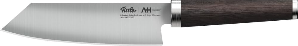 Fissler PrimeCut Santoku-Messer 17 cm Japanisches Küchenmesser Made in Solingen aus Spezialstahl mit