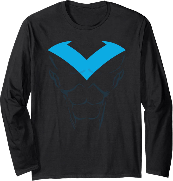 Batman Nightwing Uniform Langarmshirt