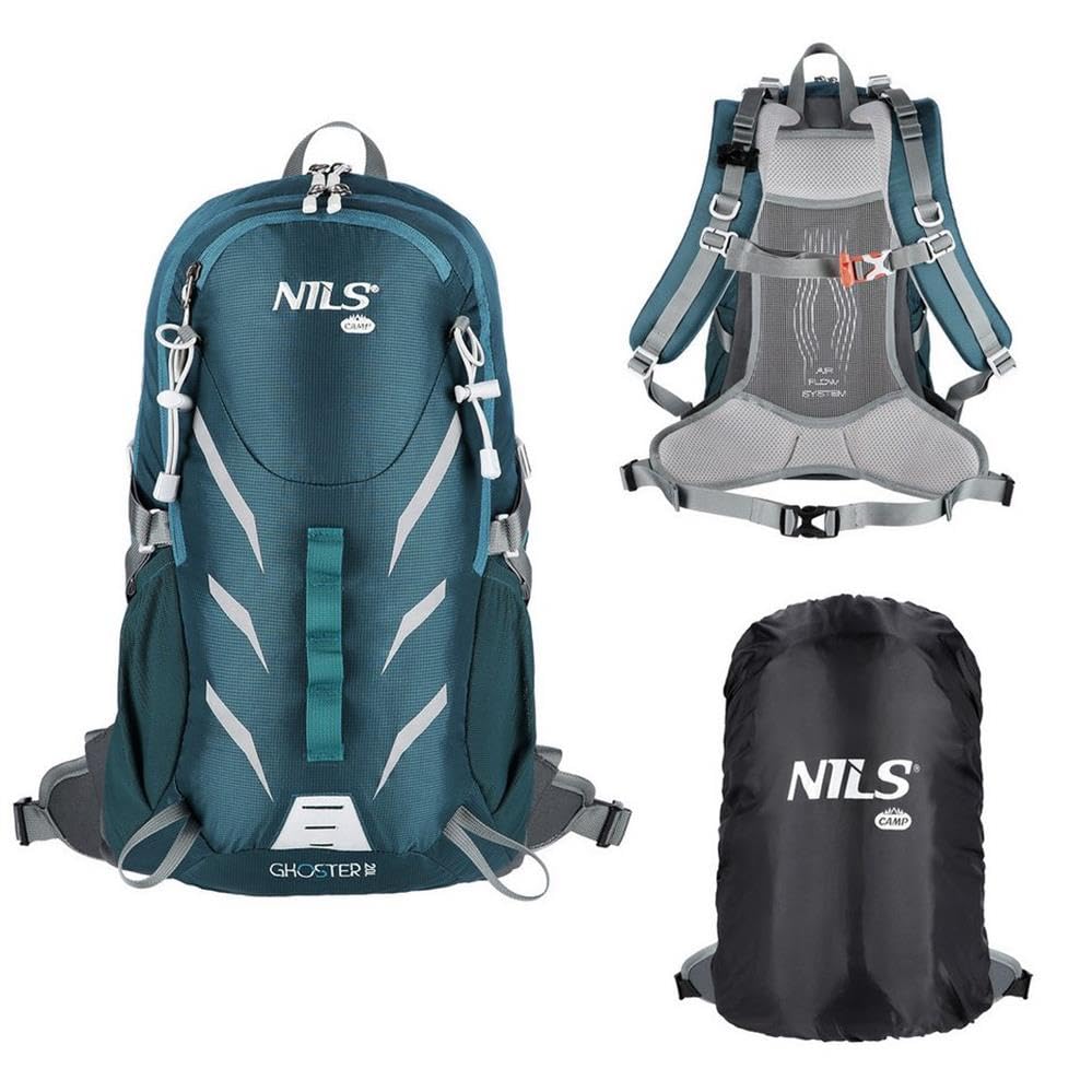 Nils Camp Wanderrucksack Hiking Rucksack GHOSTER 20L Outdoor Trekkingrucksack Blau