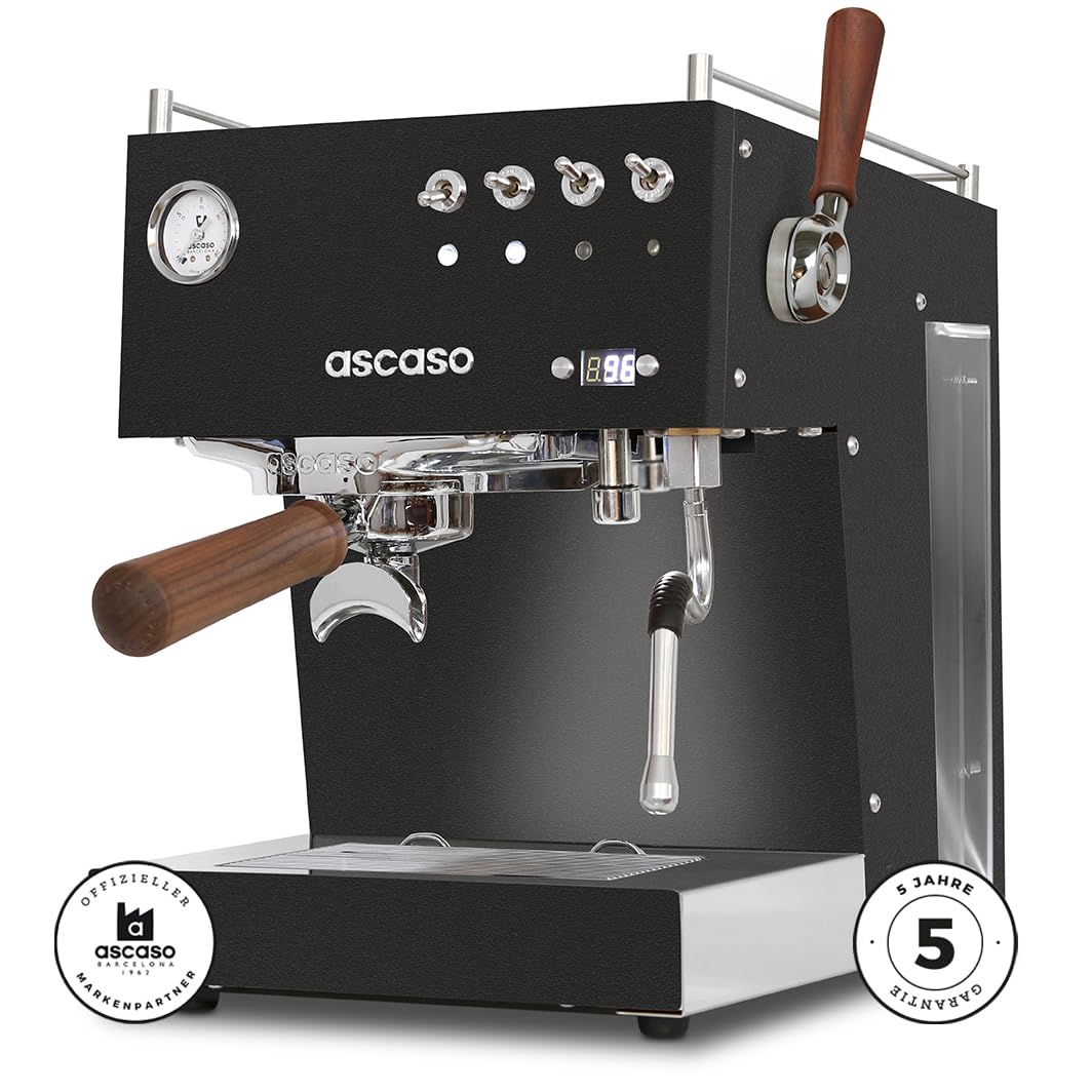 Ascaso Steel DUO Plus schwarz Siebträgermaschine