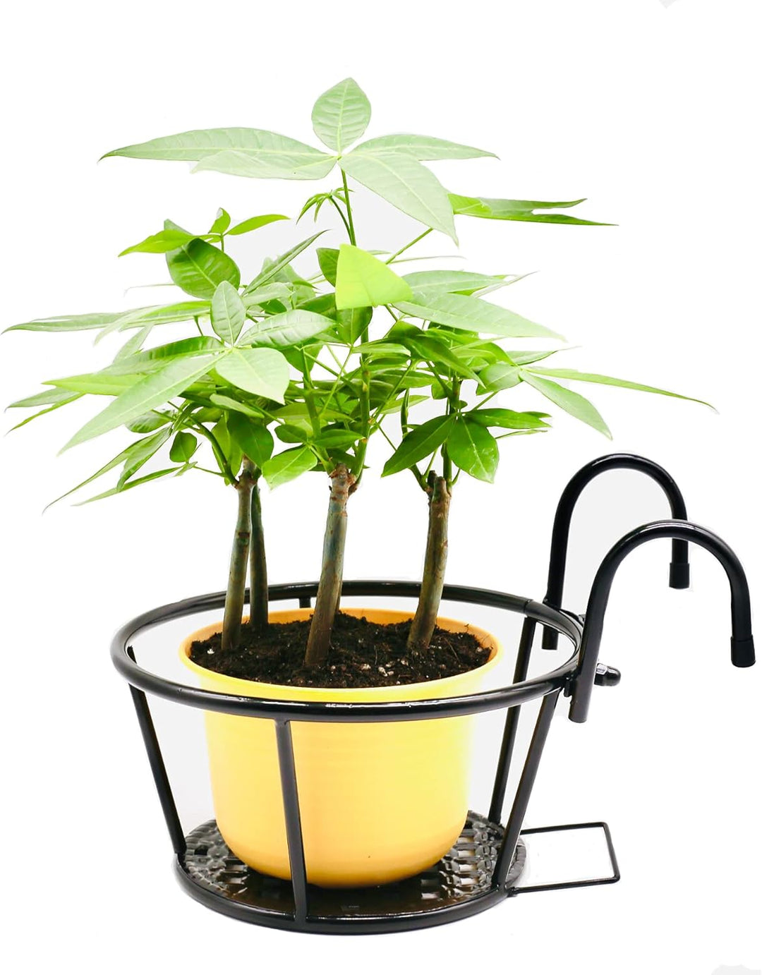 Metal Flower Pot Frames, Iron Flower Frames, Flower Pots with Flower Pot Hooks, Garden Flower Pot Fr