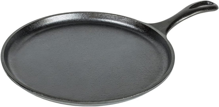Lodge Gusseisen-Grill- und Heissgriff-Halter, 26,6 cm, Schwarz/Rot Rundes Grillset, Rundes Grillset