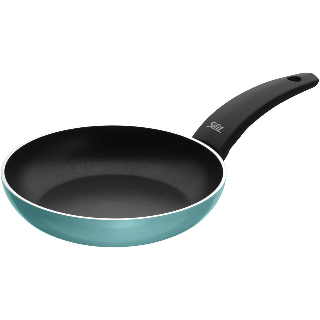 Silit Belluna Bratpfanne 24 cm Induktion, Aluminium beschichtet, Kunststoffgriff, für schonendes Bra