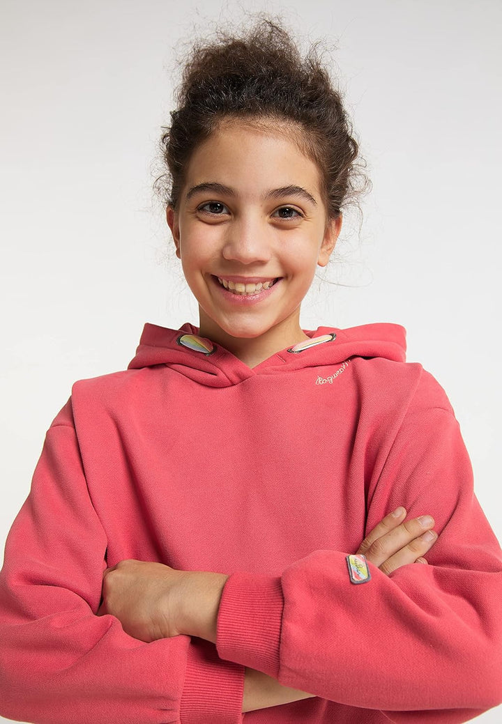 Ragwear ELINKA Mädchen Sweatshirt 140 Coral, 140 Coral