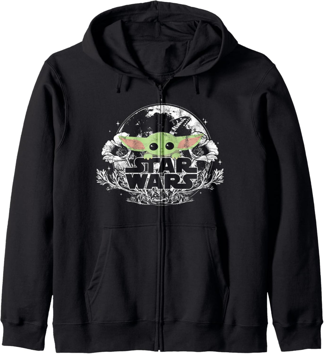 Star Wars The Mandalorian The Child Floral Kapuzenjacke