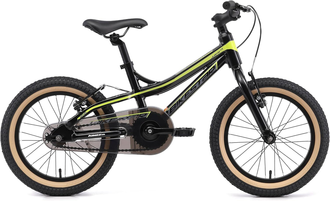 BIKESTAR Kinder Fahrrad Aluminium Mountainbike mit V-Bremse für Mädchen und Jungen ab 4-5 Jahre | 16