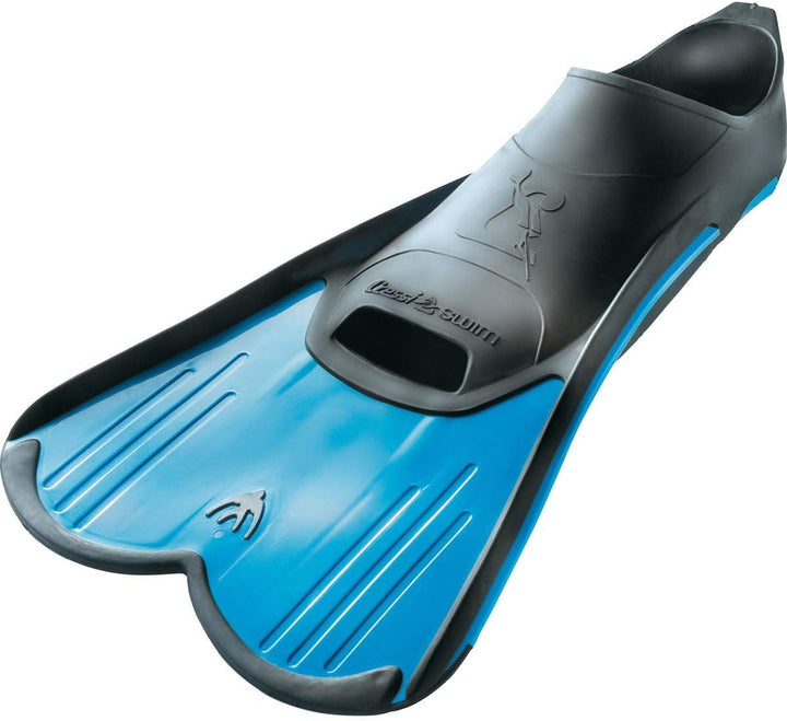 Cressi Light Schwimmflossen blau US Man 3.5/4 | US Lady 4.5/5 | EU 33/34, blau US Man 3.5/4 | US Lad