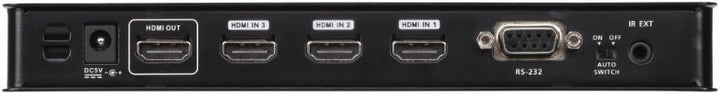 ATEN VS481C HDMI Switch mit 4 Ports True 4K, schwarz