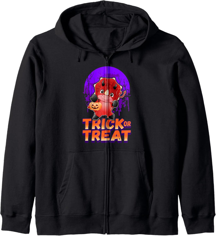 Halloween Süsses oder Saures, Dämon Dinosaurier Kapuzenjacke