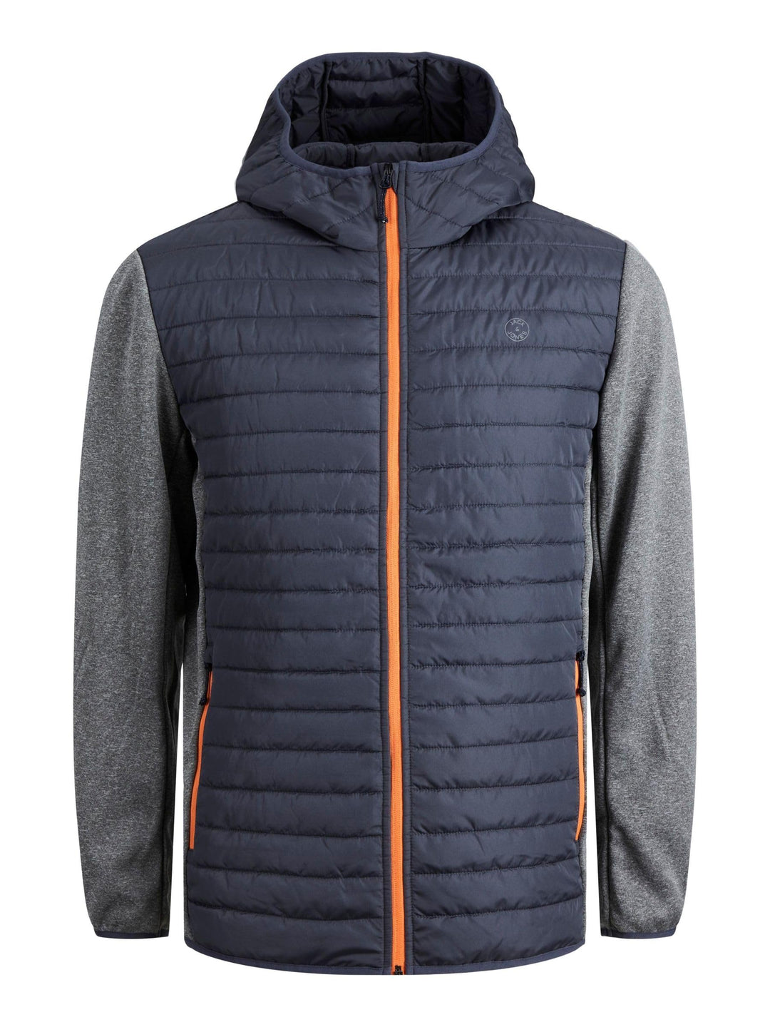 Jack & Jones Male Hybridjacke Plus Size Hybridjacke XXL Grey Melange, XXL Grey Melange