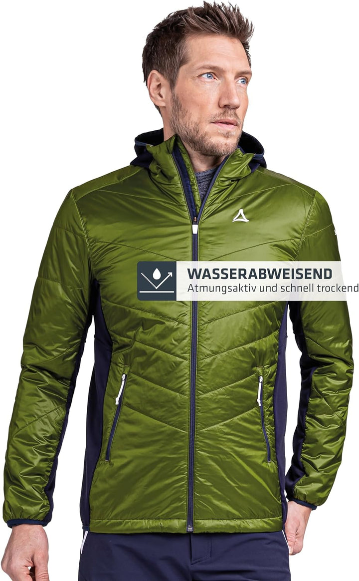 Schöffel Herren Hybrid Jacket Stams M, wasserabweisende, atmungsaktive Outdoorjacke, Funktionsjacke