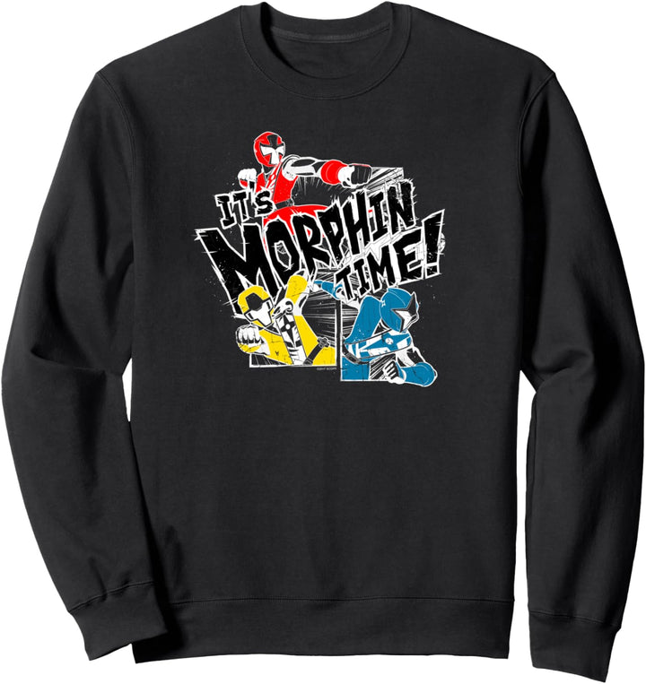 Power Rangers Ninja Steel Panels Sweatshirt