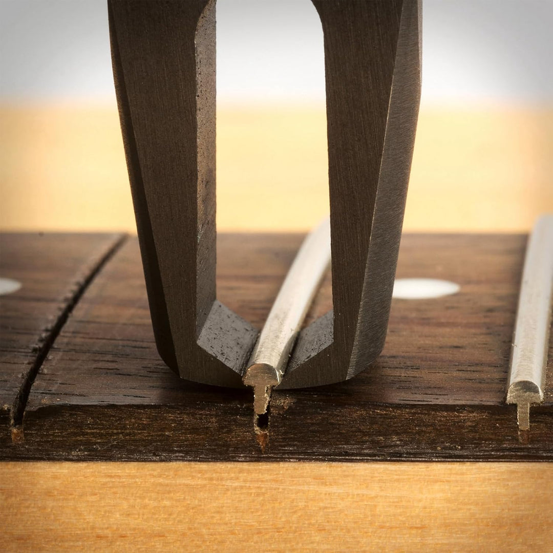 Btuty 12,7 cm Gitarren-Bundabzieher-Zange aus legiertem Stahl, Gummigriff, Zange für Akustik- und E-