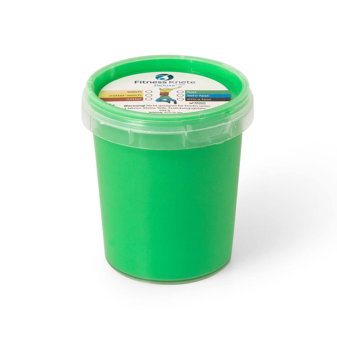 Deluxe Color | 454g | Stärkenauswahl | Handtrainer | Fingertrainer grün = fest, grün = fest