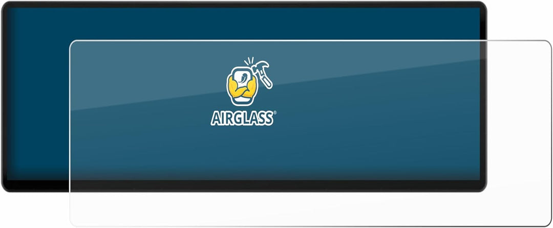 BROTECT Schutzglas für Corsair Xeneon Edge 14.5" Schutzfolie Panzer Folie Glas Displayschutz Made in