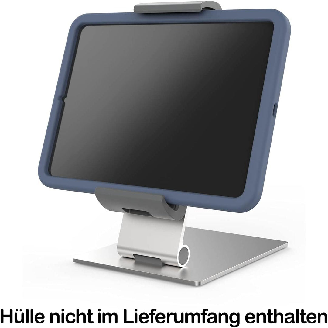 Durable Tablet Tischhalterung für Tablets mit Hülle 7-13 Zoll, 360° drehbar, silber/anthrazit, 89372