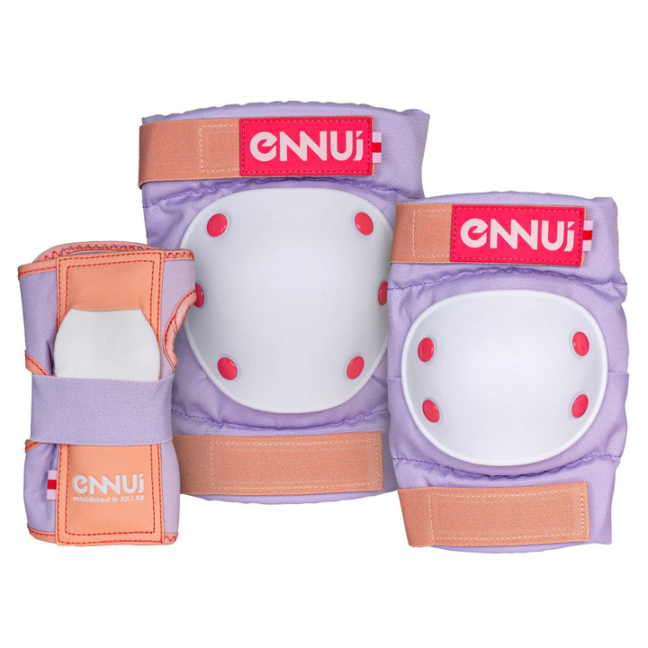 Ennui Park Set Pastel – Schutzausrüstung für Skater – Knie-, Ellenbogen- & Handgelenkschoner – Ergon