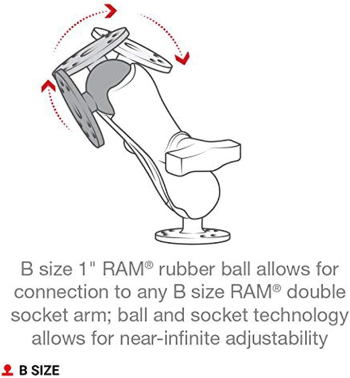 Ram Mount, Ram-B-202U Halterungsset, Kugelkopf (68 g)