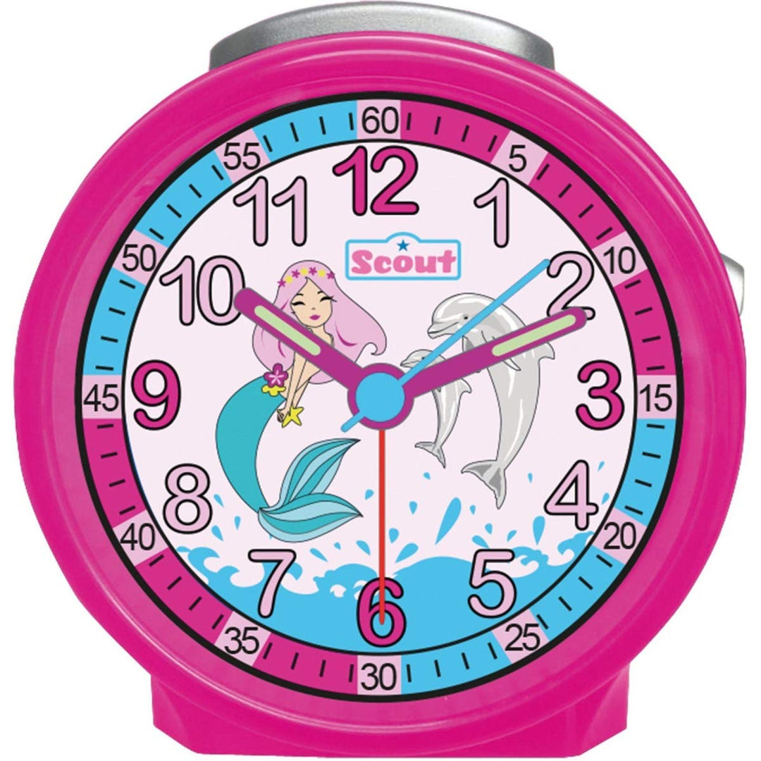 Scout Kinder Wecker Alarm Friends Wasserwelt Pink Mädchen 280001037