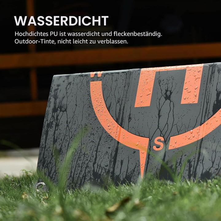 Drohnen-Landeplatz,faltbares doppelseitiges wasserdichtes Universal Helipad (22in/55cm) für DJI Mini