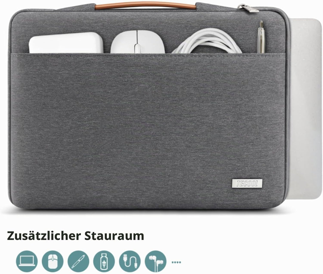 TECOOL 13,3 Zoll MacBook Tasche Laptop Hülle für MacBook Air Pro 13 M4 M3 M2 M1 2025 2024-2012,MacBo