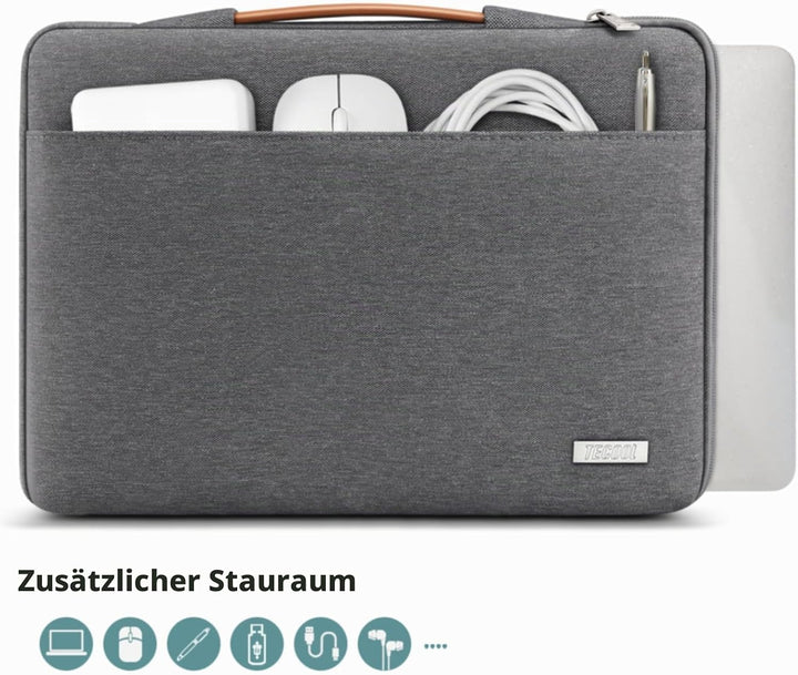 TECOOL 13,3 Zoll MacBook Tasche Laptop Hülle für MacBook Air Pro 13 M4 M3 M2 M1 2025 2024-2012,MacBo
