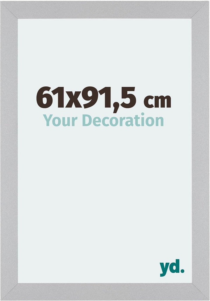 yd. Your Decoration - Bilderrahmen 61x91,5 cm - Bilderrahmen aus MDF mit Acrylglas - Antireflex - Au
