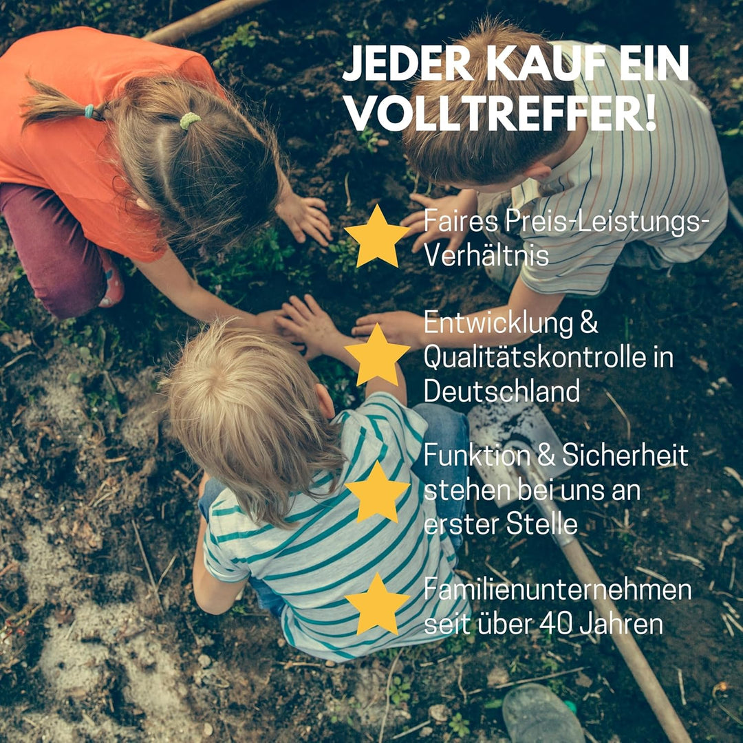 Best Sporting Garten-Geräte für Kinder I Robuste Kindergeräte aus Metall oder Nylon und Holz I Perfe