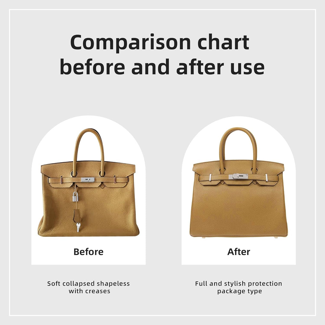 DGAZ Handtasche Tasche Organizer, Seide Innentasche für Birkin 20/25/30/35/40, Seidige Berührung Tas